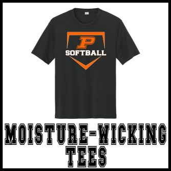 Softball Moisture Wicking Tees