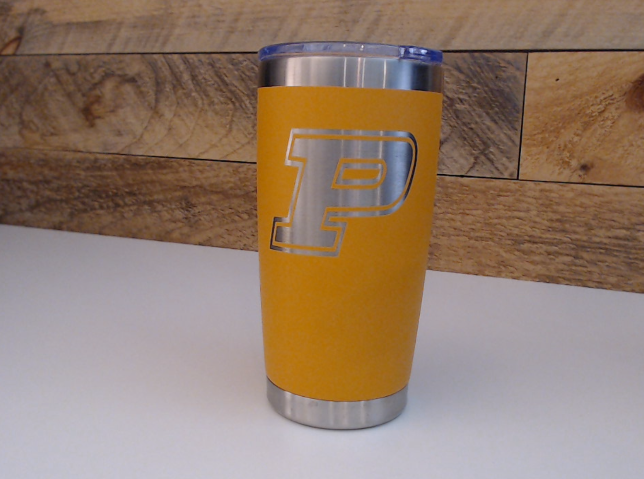 P Logo | 20 oz. Tumbler | Laser engraved