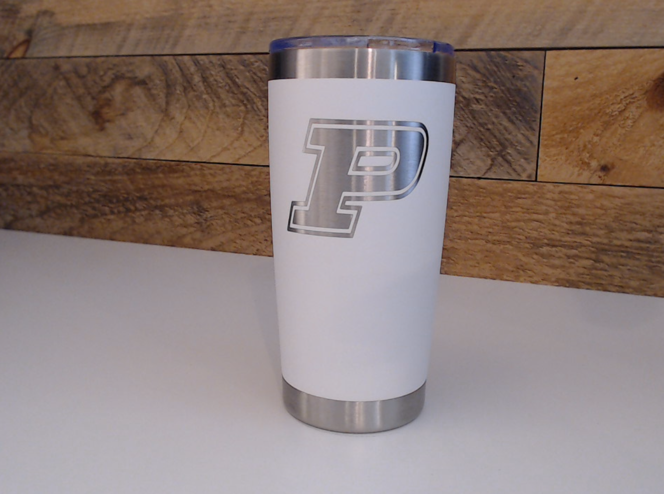 P Logo | 20 oz. Tumbler | Laser engraved