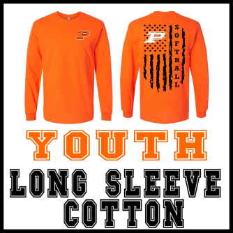 Softball Youth long sleeve Tees