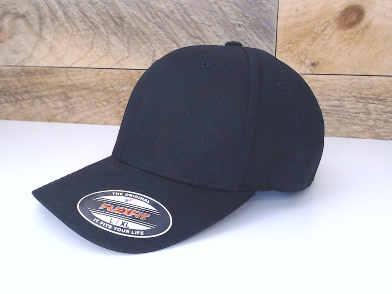 FLEXFIT Hat with Leather Patch