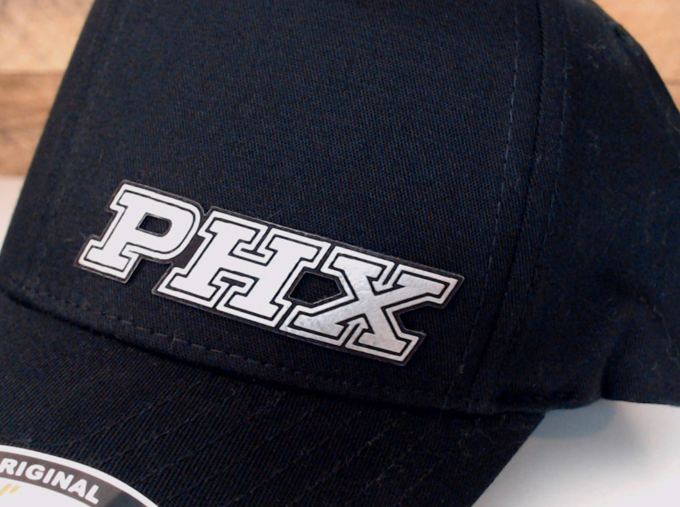 FLEXFIT Hat with Leather Patch