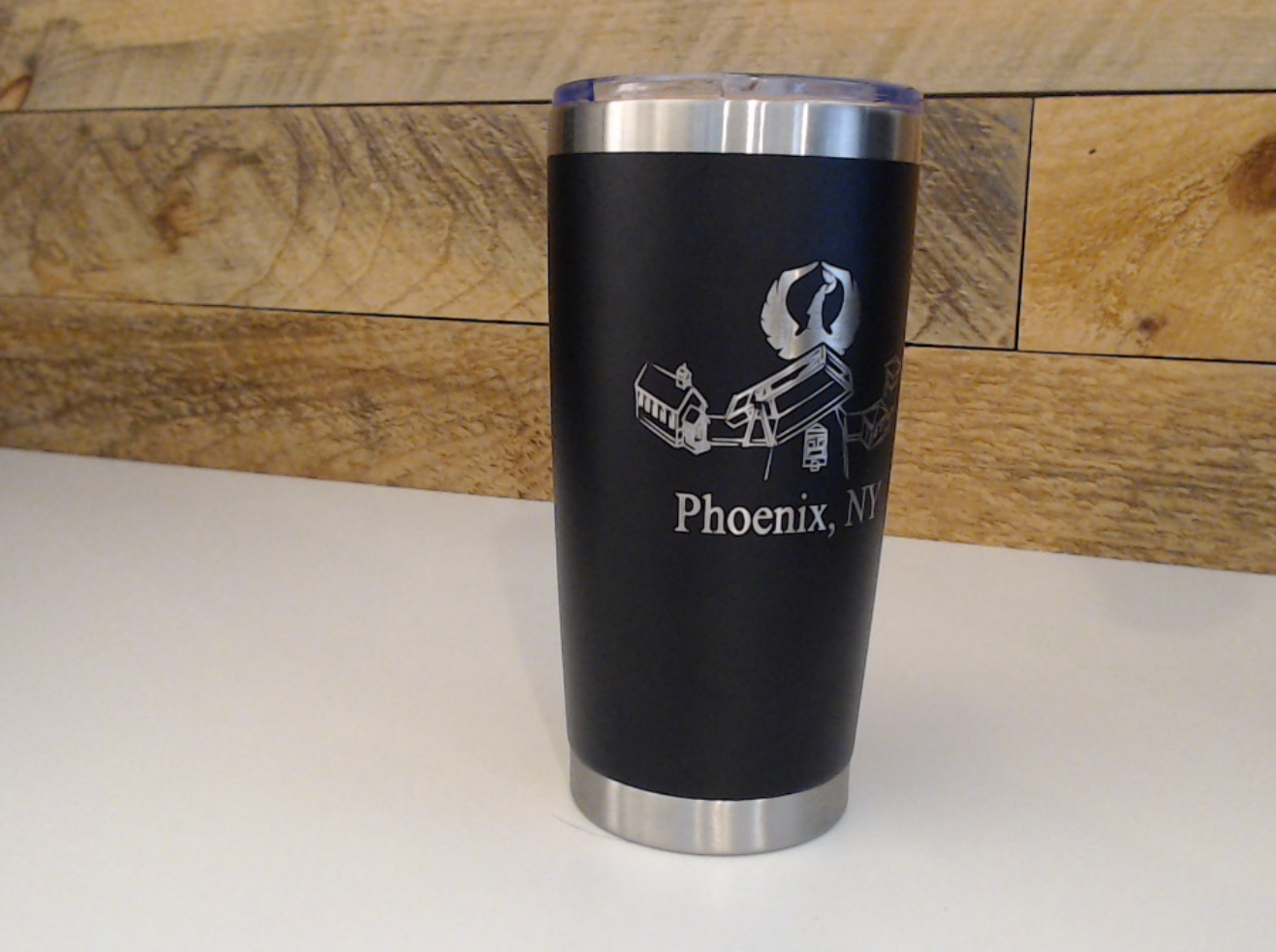 Phoenix Town | 20 oz. Tumbler  | Laser engraved