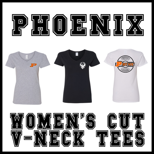 Women's Cut V-Neck Tees