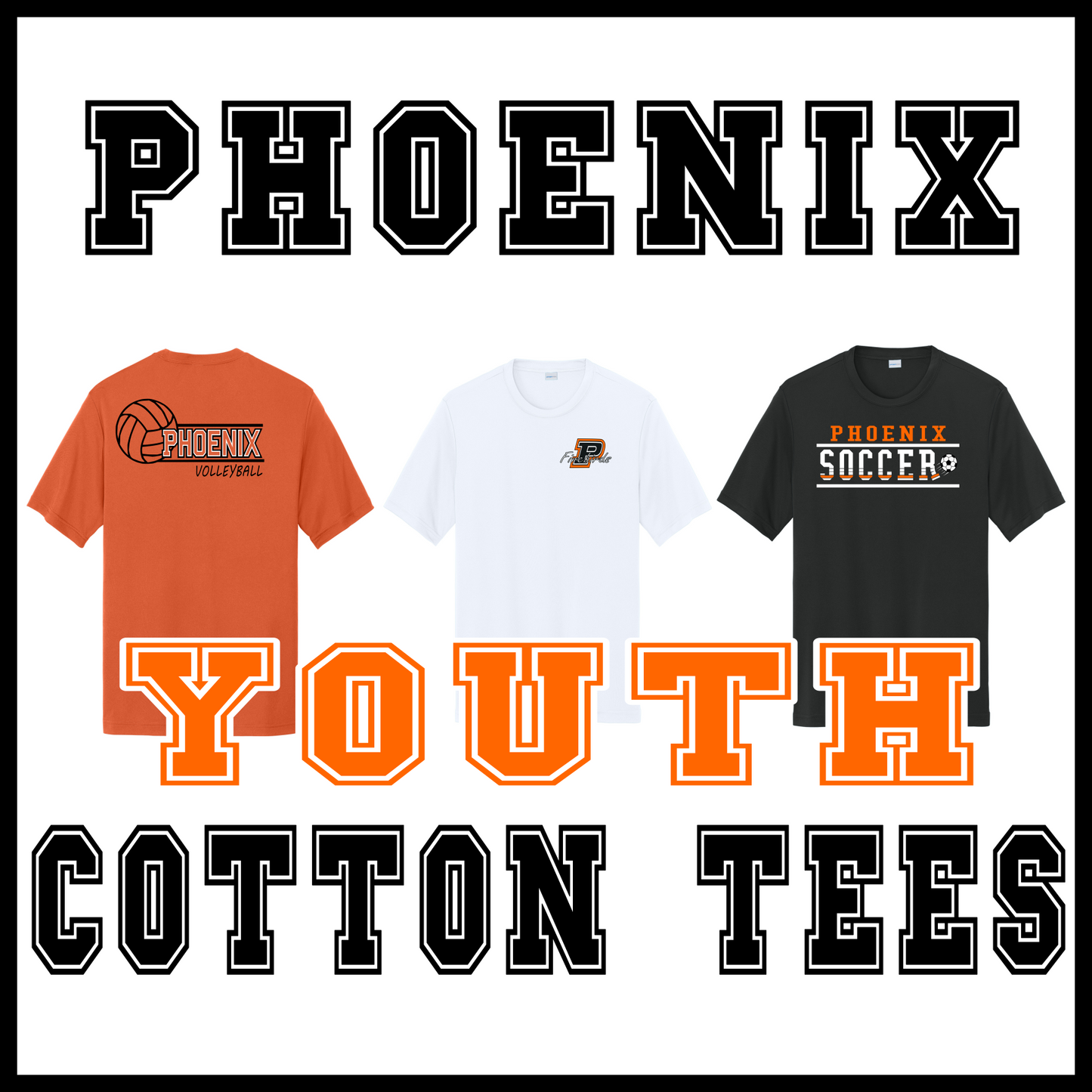 Youth Gildan Cotton Tees